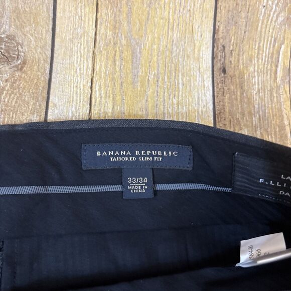 Banana Republic Cerruti 1881 Mens Suit 42L 33W 34I (42L 335W 33I) - Picture 16 of 16